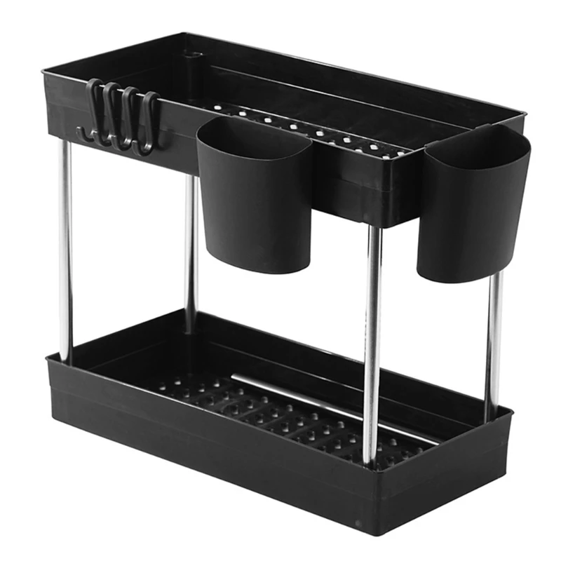 

2-Tier Bathroom Organizer Under-Sink Organizers and Storage Multi-purpose