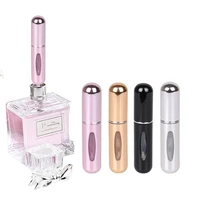5ml parfumverstuiver draagbare vloeibare container voor cosmetica mini aluminium spray alcochol lege fles hervulbare voor reizen