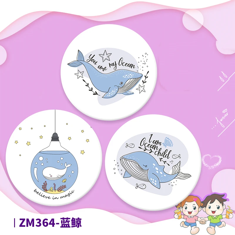 

Заказная пленка для уплотнения 1600 шт одноразовый Бумажный пластиковый Калибр 95 90 мм чашка мембранная крышка рыба океан Акула синий белый