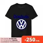 Мужская футболка хлопок Volkswagen Das Auto