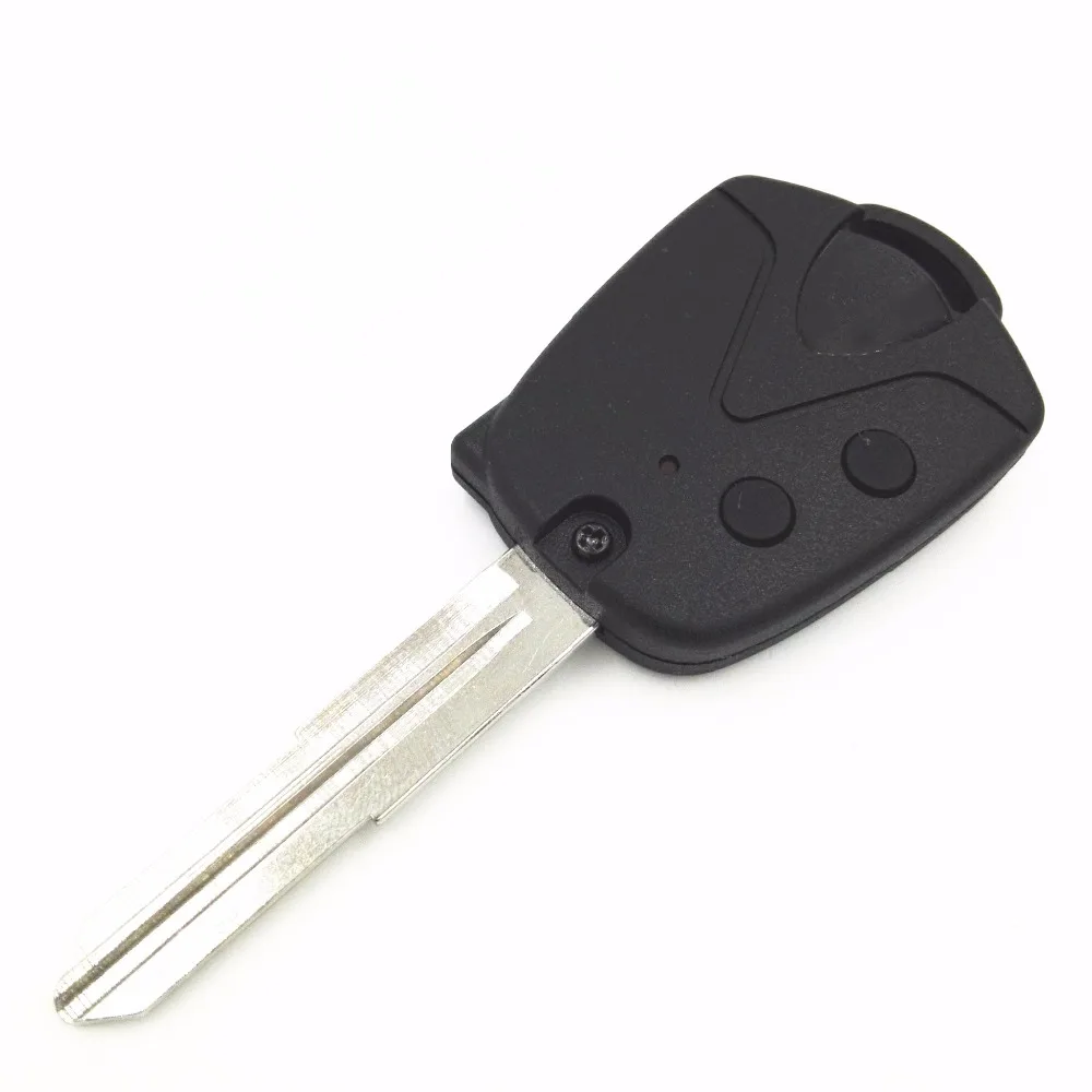 

2 Buttons Replacement Car Blank Key with Groove on Right of Blade For Malaysia Proton Key Shell Remote Cover Case