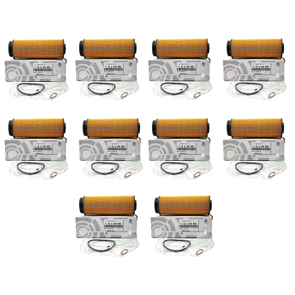 

10 шт. масляный фильтр 11428583898 11427826799 04152-WAA02 11427788460 Для BMW F20 E80 G12 340i 540i 740i M240i M240i xDrive