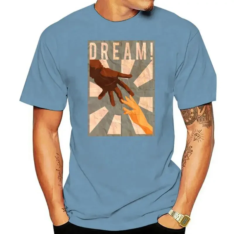 Мужская футболка 90-х аниме Escaflowne ВИНТАЖНЫЙ ПЛАКАТ мечта! Футболка с принтом Tri blend