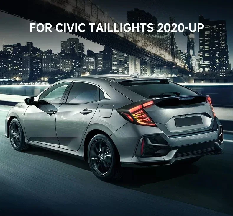 Новая мода крутой автомобильный светодиодный задний фонарь светильник для 2018 2019