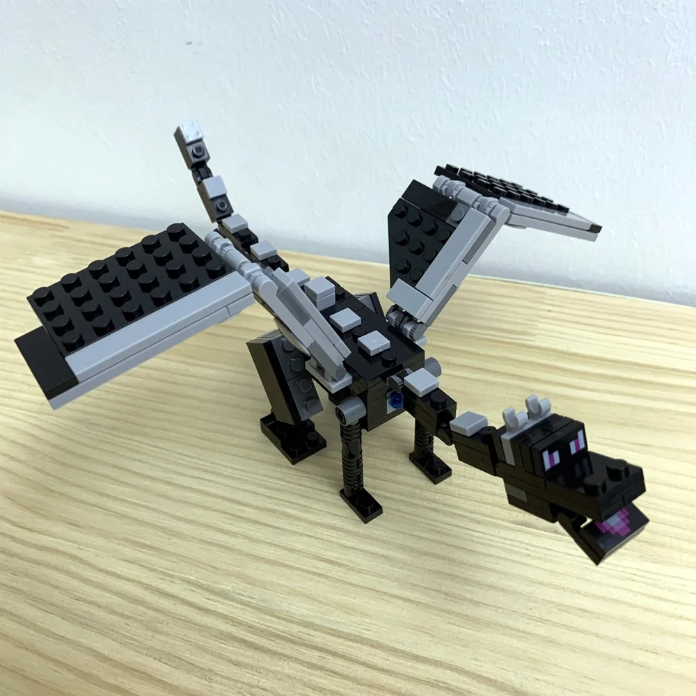 246 шт. строительные блоки The End Battle Dragon модель Fit 21151 игрушки на день рождения
