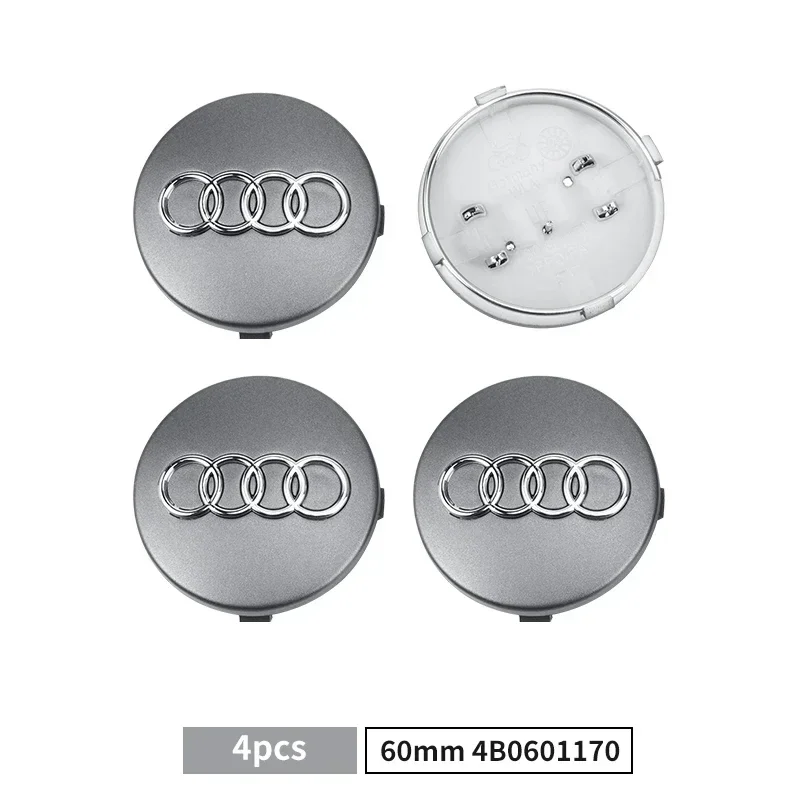 

4 шт./партия, колпачки для обода колеса Audi Q3 Q5 Q7 Q8 TT S6 S7 R8 RS5 4B0601170