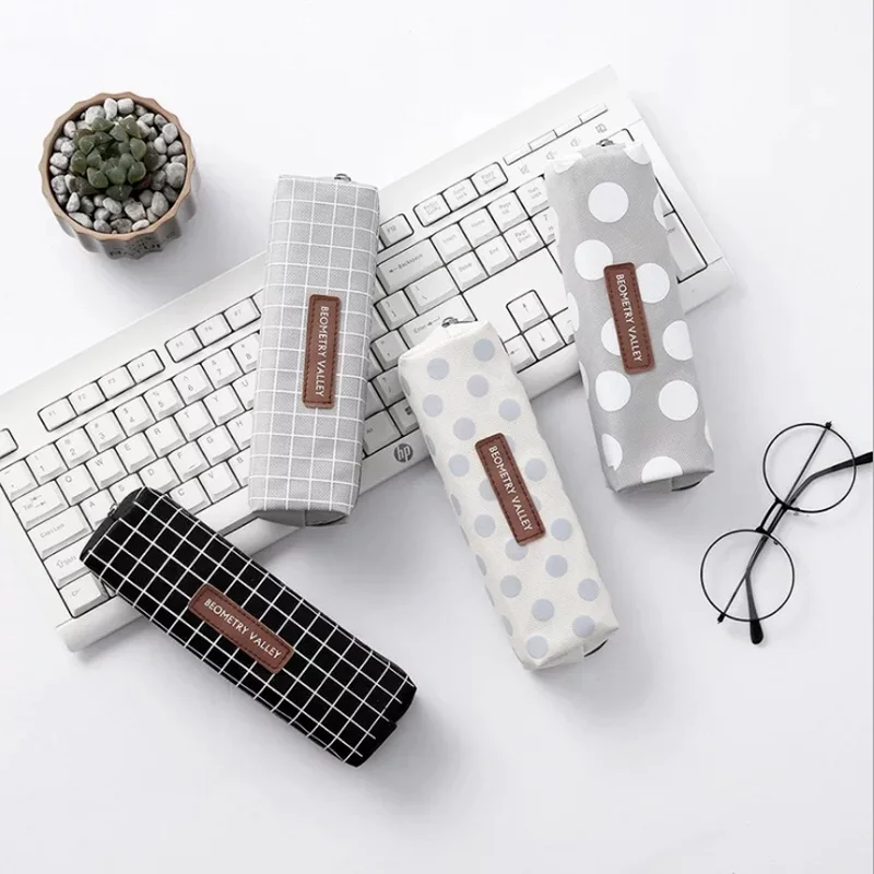 

Женская сумка для карандашей на молнии, органайзер для хранения канцелярских принадлежностей, сумка для хранения карандашей, школьные прин...