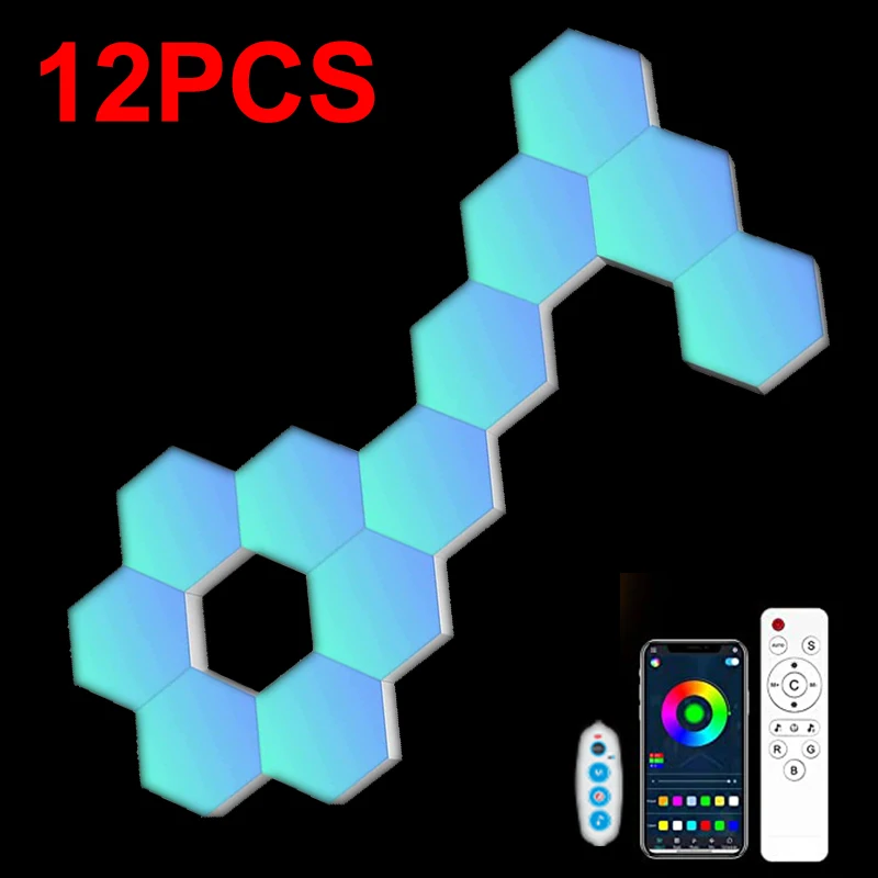 

RGB-светильник TouCloud шестиугольный Bluetooth