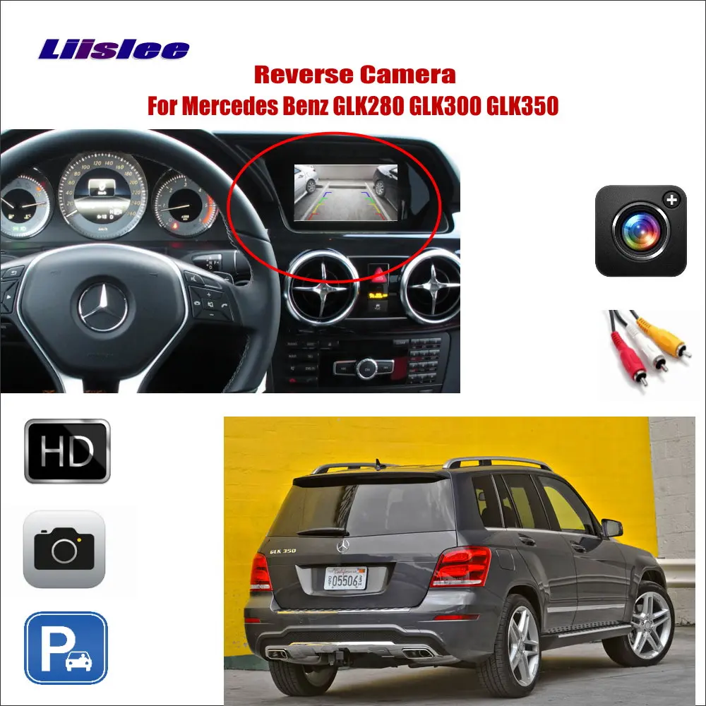 

Car Reverse Rear View Camera For Mercedes Benz GLK280/GLK300/GLK350 Connect Original Factory RCA HD CCD SONY III CAM
