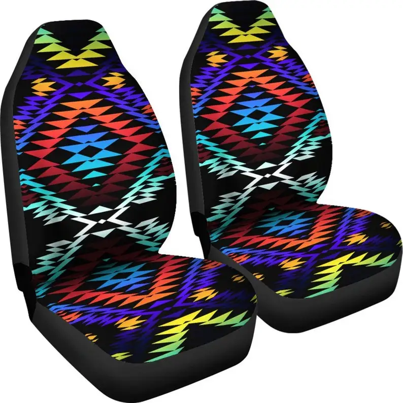 

Taos Morning and Midnight Set of 2 Car Seat Covers | Universal Fit Seat Protectors For SUV and Car Bucket Seats