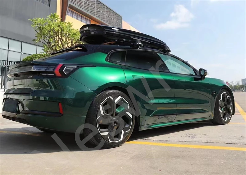 Высочайшее качество ПЭТ-агатово-зеленая виниловая пленка (PET Liner) Ультраглянцевая