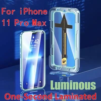 iphone 11 pro max screen protector tempered glass accessories original protective protections gadgets new luminous phone 128gb
