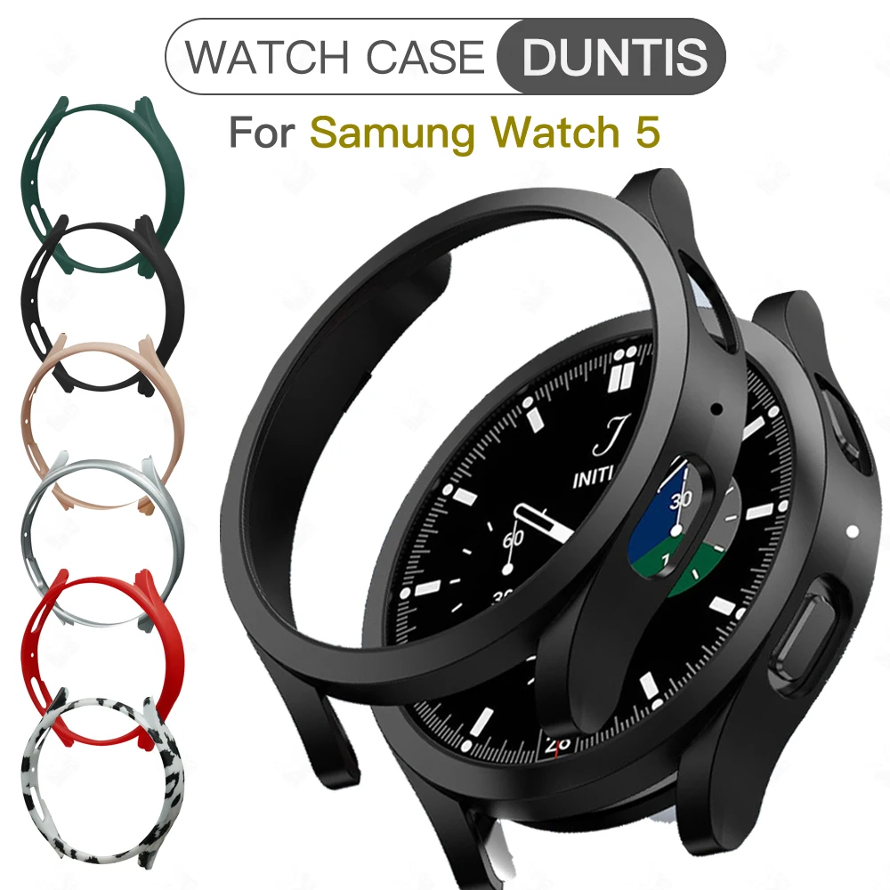 

Hard PC case for Samsung Galaxy Watch 5 40mm 44mm Smartwatch Protective Cover Scratch resistant Matte Slim Bumper Shell