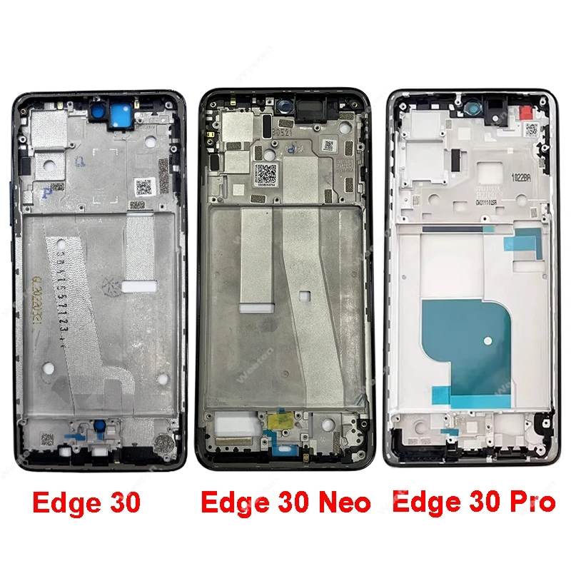 Фото Средняя рамка для Motorola MOTO Edge 30 Neo Edge 30 Pro XT2245-1 XT2201-1, корпус средней рамки ЖК-дисплея, передняя рамка, ремонтные детали №1