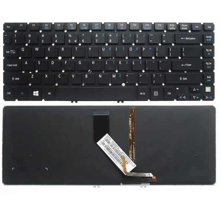 

New laptop keyboard for ACER Aspire V5 V5-431 V5-431G V5-431P V5-431PG V5-471 V5-471G V5-471P US WITH BACKLIT