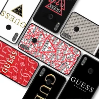 fashion trend guess phone case for huawei honor10lite 10i 20 8x 10 honor9lite 9xpro coque