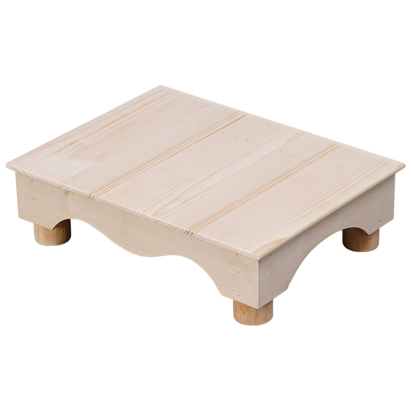 

Kids Adults Multifunctional Travel Safe Thickened Step Stool Portable Home Increase Height Non Slip Practical Strong Bearing