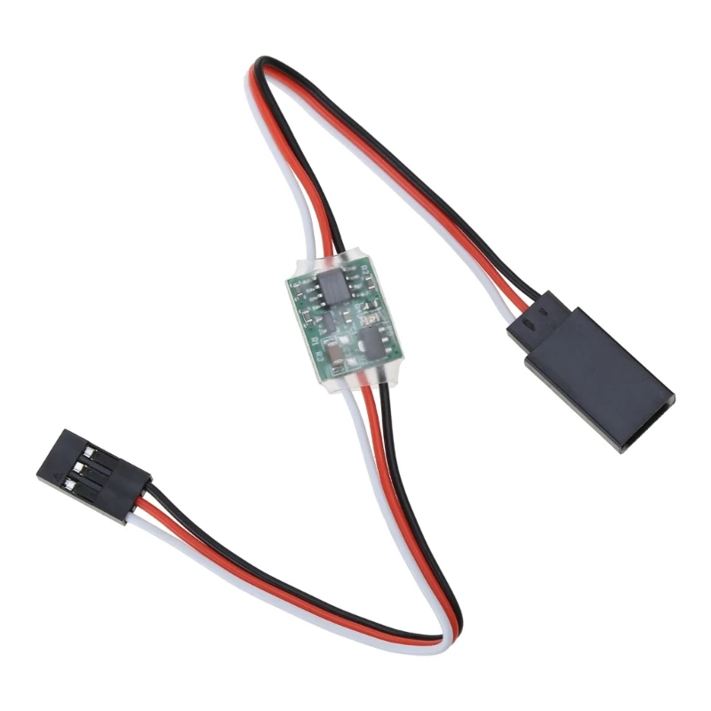 

R91A 3-24V Signal Reverser Rotation Inverter for RC Servo JR-Futaba V-Tail Reverse Remote Control Toys- Replacement Part