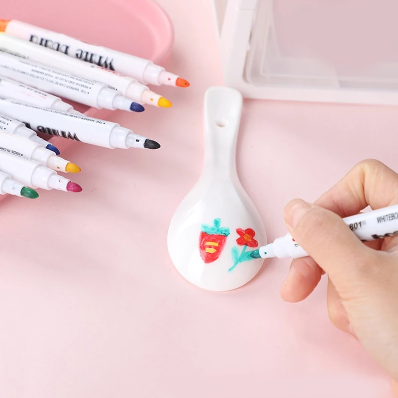 

Pocket Highlighters, Chisel Tip, Assorted Colors, 12/8-Count Erasable Graffiti Children's Water Painting