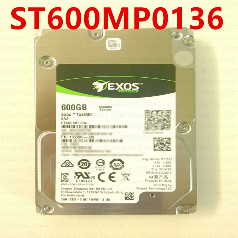 

New Original Hard Disk For Seagate 600GB 2.5" 128MB SAS 15000RPM For Server HDD For ST600MP0136