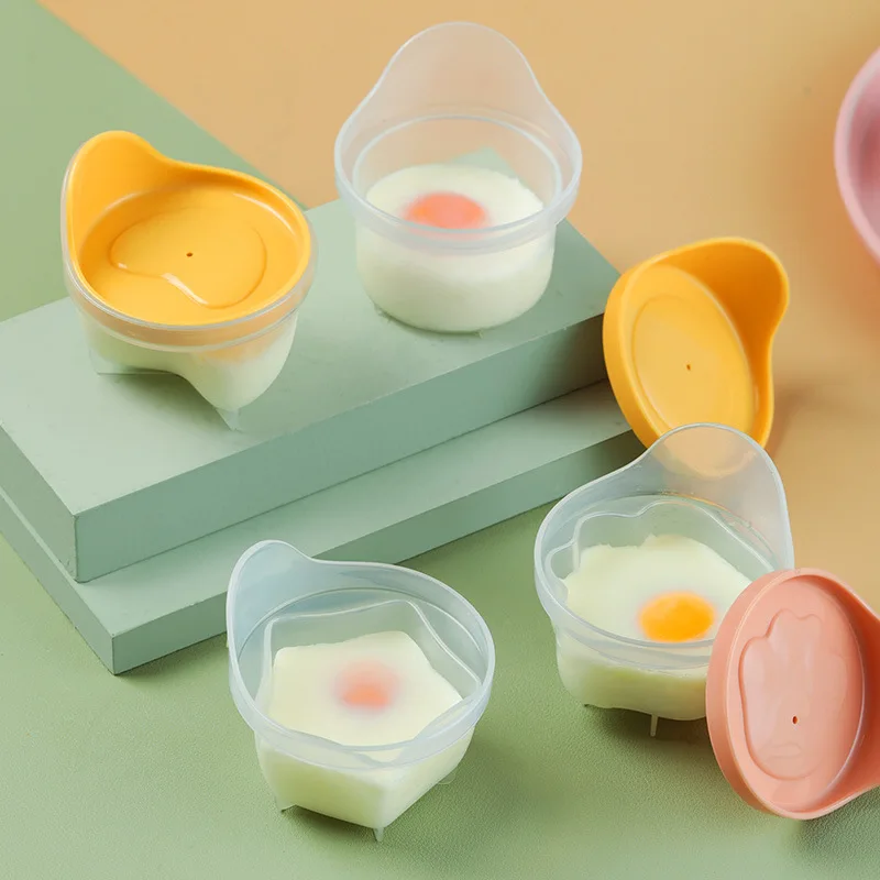 

Baby Food Containers Egg Boiler Poacher Egg Cooker Tools Kitchen Accessories Baby Food Containers Cute Reusable HY99