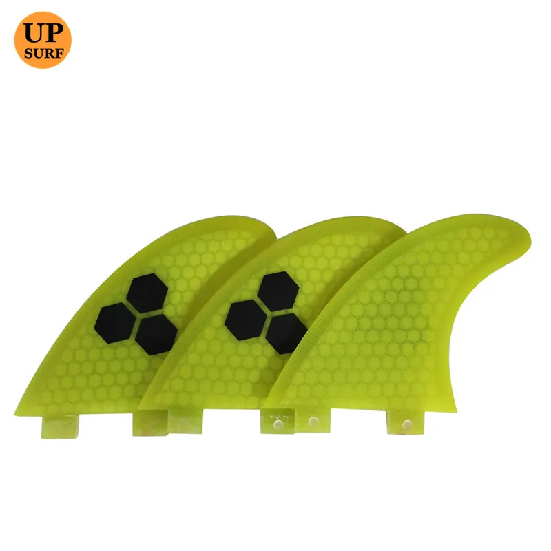 Плавники для серфинга UPSURF FCS G7 размер L 6 цветов набор плавников с тройным