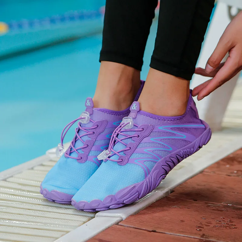 Кроссовки унисекс Aqua 2024 быстросохнущая дышащая обувь из полиэфирной сетки для