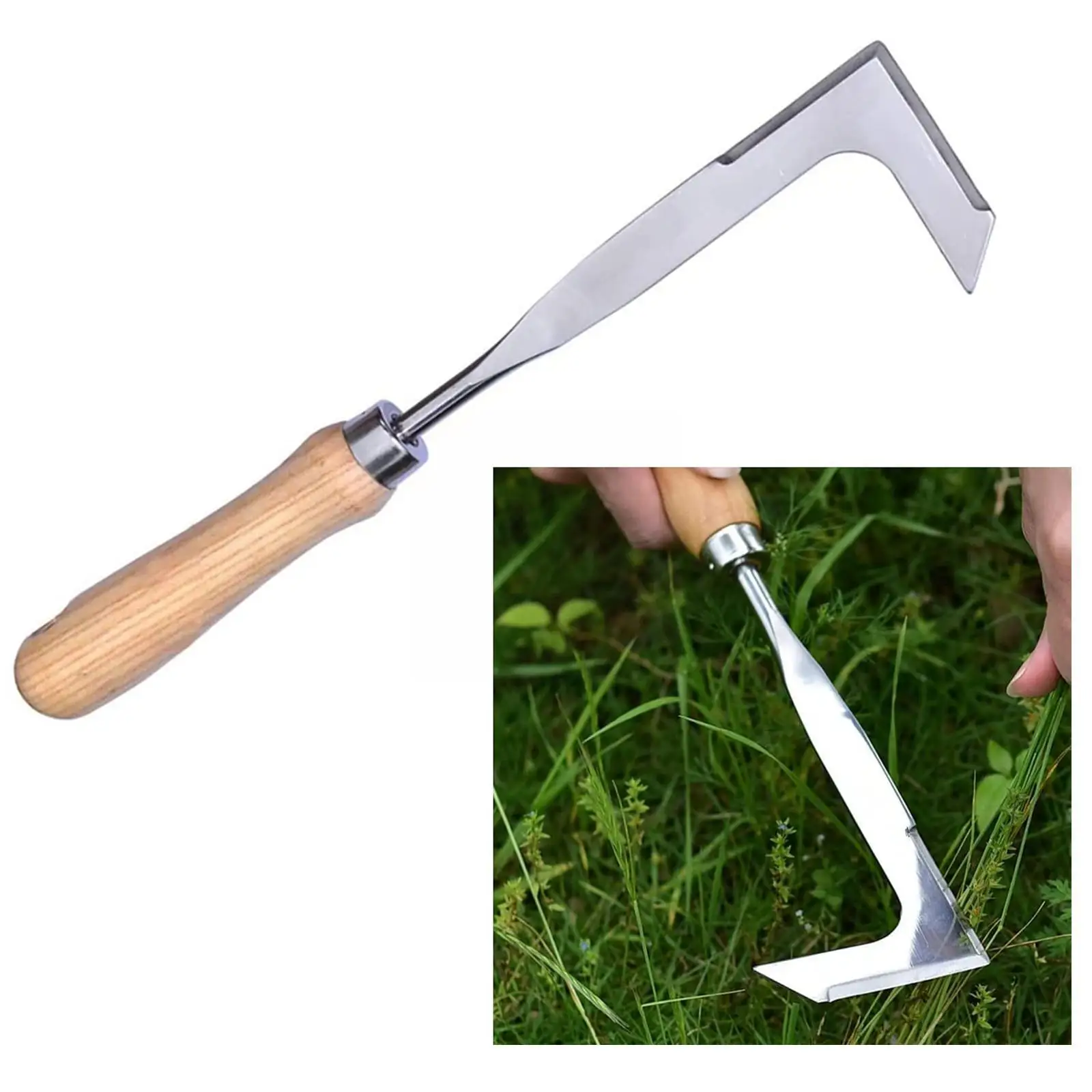 

Root Remover Tool Outdoor Killer Claw Weeder Portable Weed Puller Long Lightweight Handled Up Manual Aluminum Stand Garden U2U8