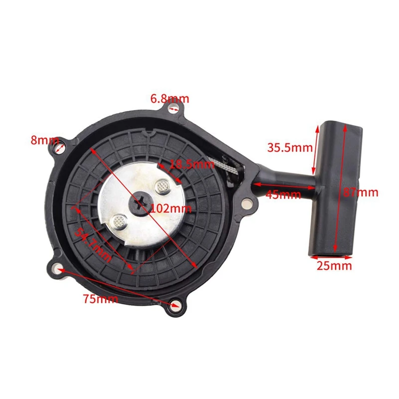 Пусковое устройство для двигателя Gy6 150Cc 180Cc 200Cc 250 260 ручное пусковое Jinlang Jinling JLA-925E