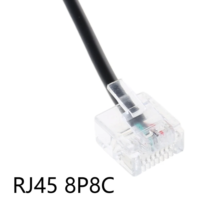Кабель-адаптер RJ45 папа на RJ11 мама