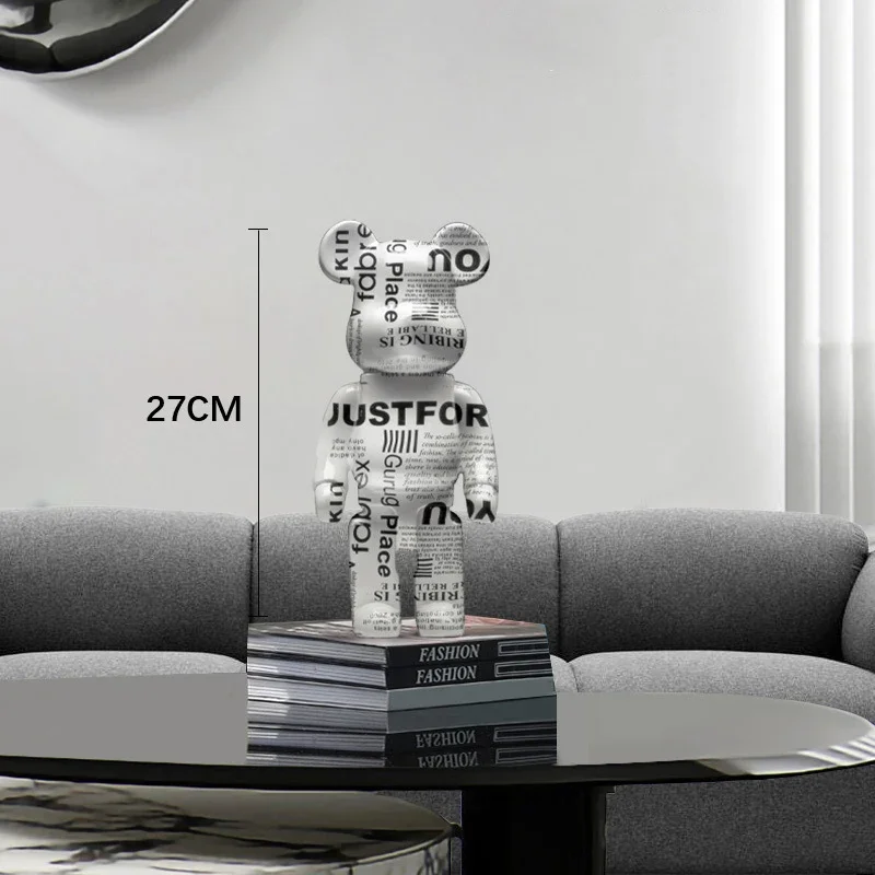 Граффити медведь статуэтка