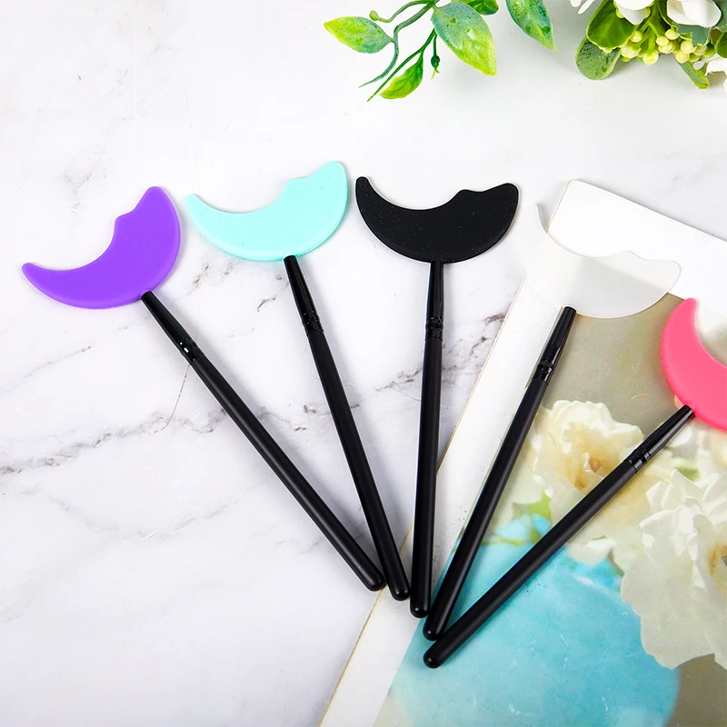 

1 шт., макияж, вспомогательные инструменты, подводка для глаз, шаблон для туши для ресниц, аппликатор, перегородка, защита, силиконовая подводка для глаз