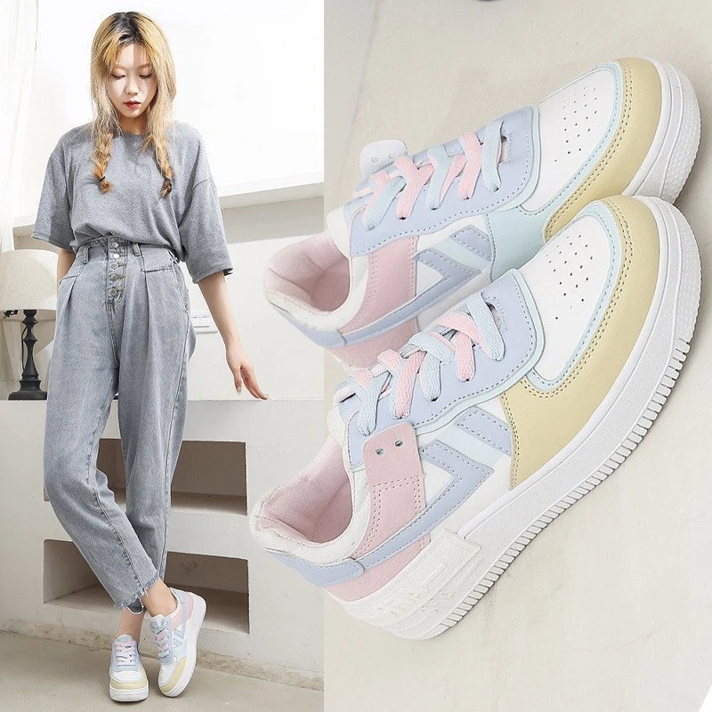 

2022 Spring New Women Sneakers Shoes Fashion Casual Shoes Platform Sneakers Women Shoes Student Shoes Plus Size Shoes