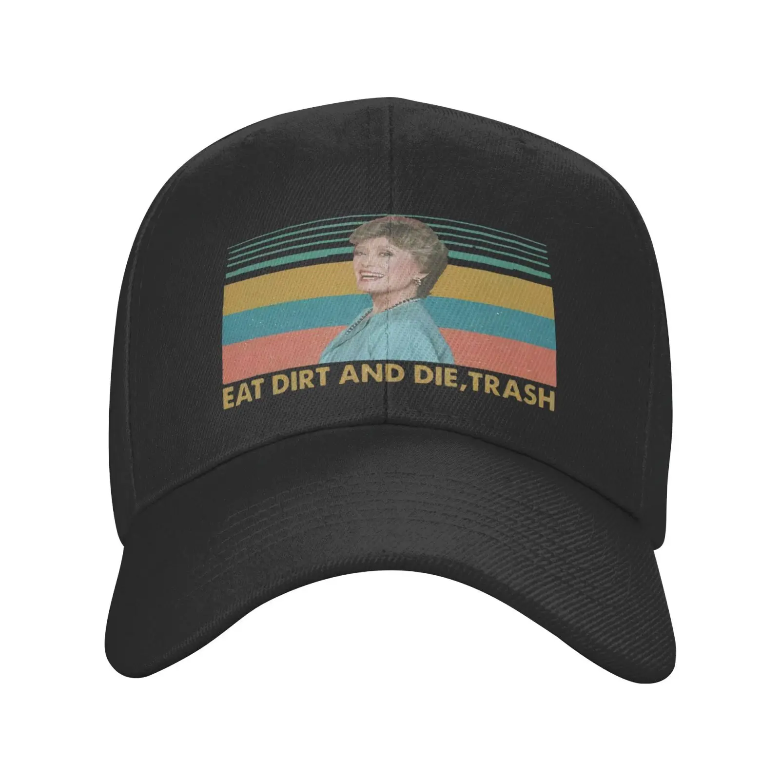 

Blanche Devereaux Eat Dirt And Die Men's Cap Caps For Women Designer Hat Cap Trucker Hat Cap For Men Brazil Women's Bucket Hat