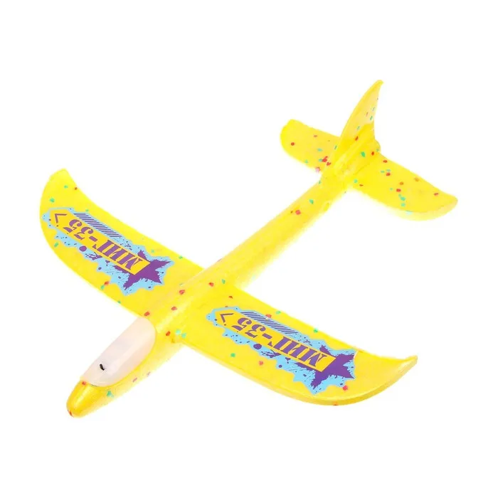 Самолет Миг-35 35 х 37см цвета МИКС диодный Funny toys