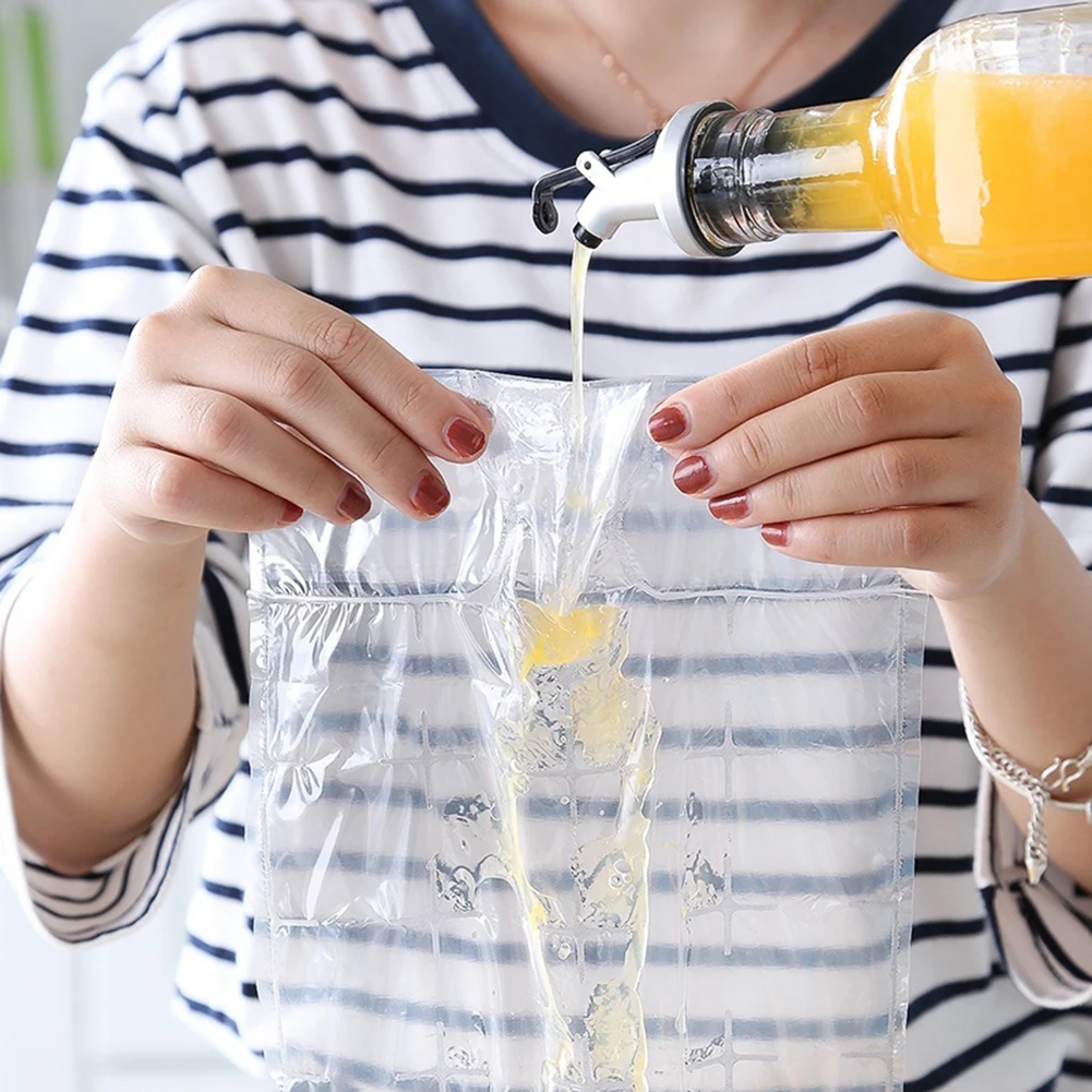 10 шт./упак. пакеты для изготовления льда одноразовая форма лотка кухонный