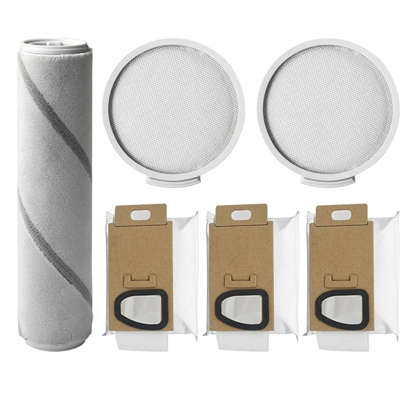 

For Xiaomi Roborock H6 Vacuum Cleaner Main Brush Roller Brush HEPA Filter Dust Bag Replacement Accessories Spare Parts
