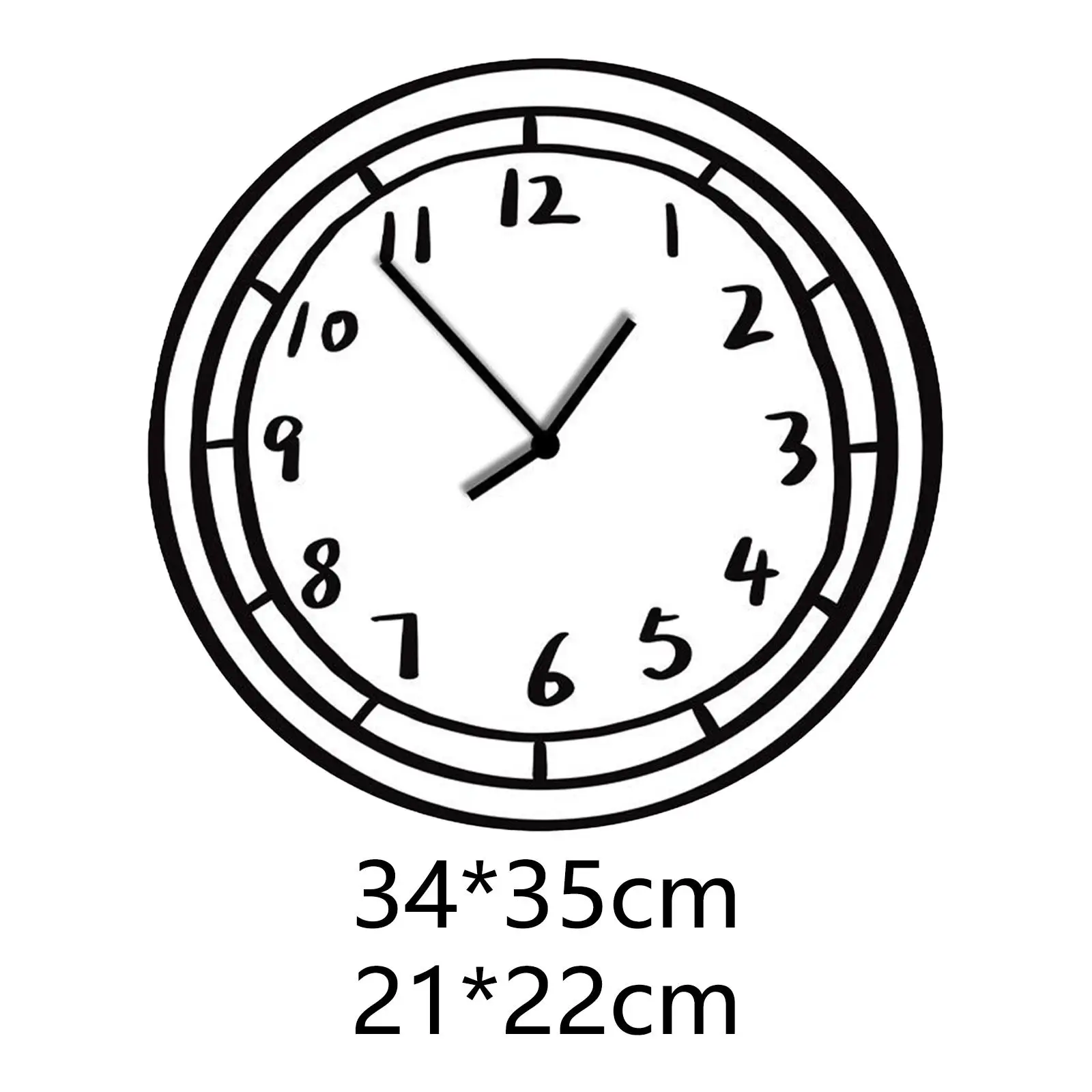Настенные часы настенные не креативный орнамент бесшумные мультяшные