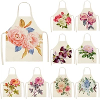 flower pattern kitchen accessories cooking accessories apron for kitchen kitchen apron women apron for kitchen aprons for women