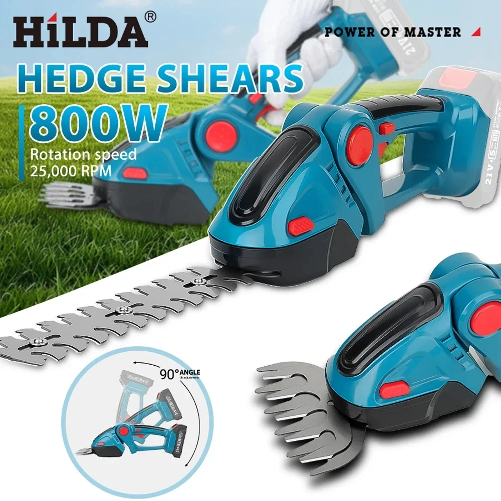 

Беспроводной кусторез HILDA 2-в-1 для аккумулятора Makita 18В