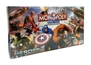 Board children's game &quotmonopoly superheroes" | Game