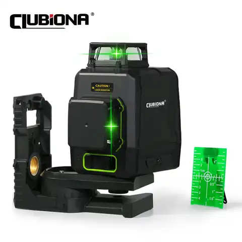 Немецкий лазерный диод CLUBIONA MD08G, водонепроницаемый, пыленепроницаемый и ударопрочный лазерный уровень зеленого цвета с литиевой батареей ...