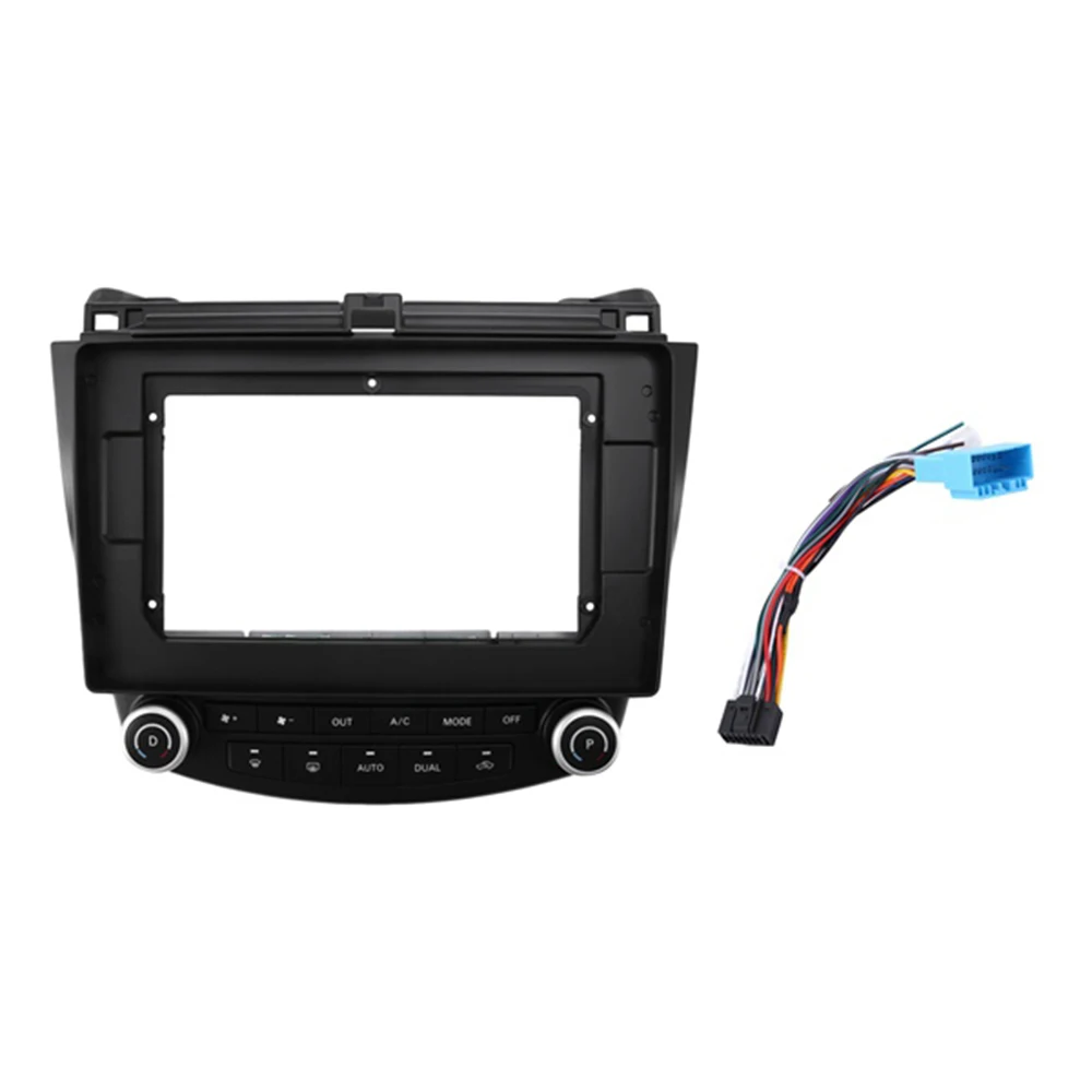 

10.1 Inch Car Radio Fascia Stereo Panel Dash Car DVD Frame and Wire Harness for Honda Accord 7Th 2003-2007