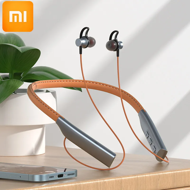 

Беспроводные Bluetooth-наушники Xiaomi 2022, TWS-гарнитура с подвесной шеей, спортивные наушники с шумоподавлением и микрофоном для Xiaomi
