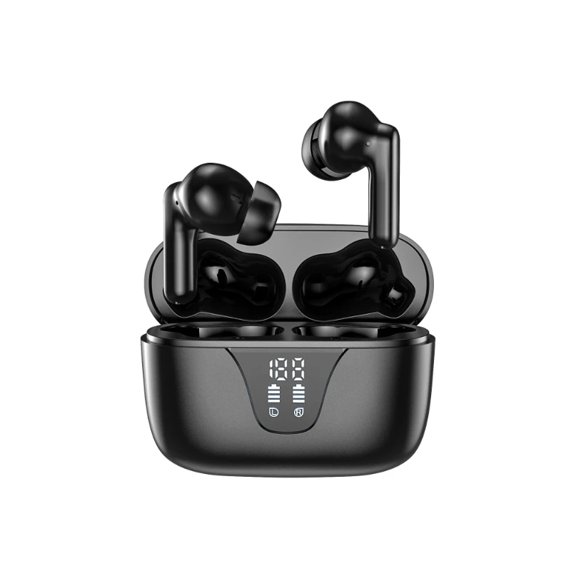 

TWS Bluetooth Headset High Sound Quality Digital Display Waterproof Noise Reduction Intelligent Touch Portable Earbud Earphone
