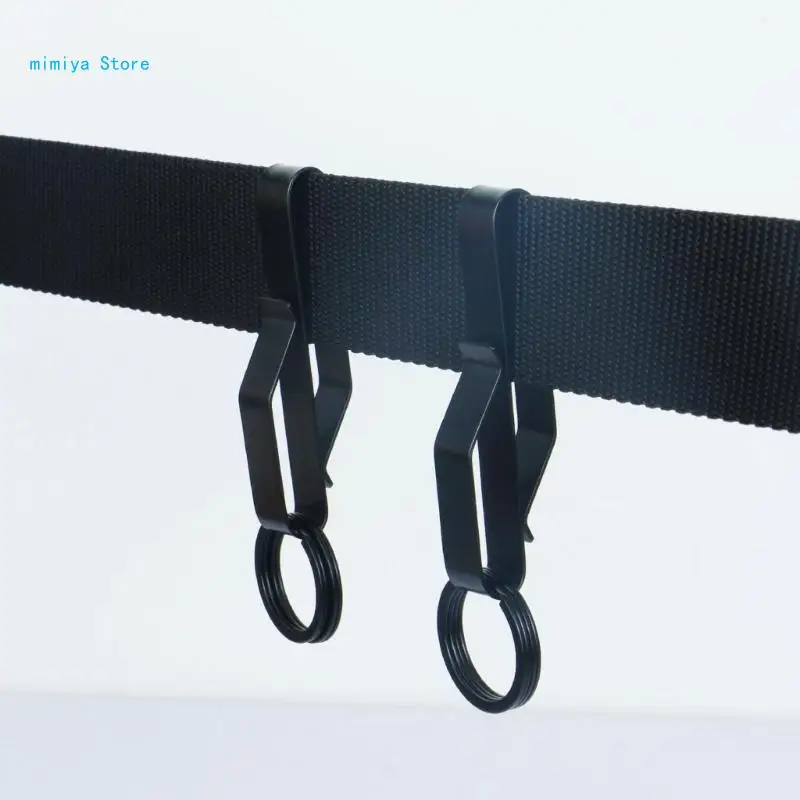 Брелок для ключей Pipi Duty Belt с 2 кольцами тактический крючок ремня из нержавеющей