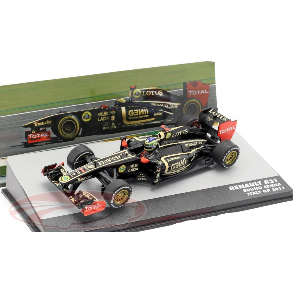 

Diecast IXO 1/43 Scale Altaya Senna Lotus R31 #9 2011 Classic F1 Racing Alloy Car Model Collectible Toy Gift Souvenir Display