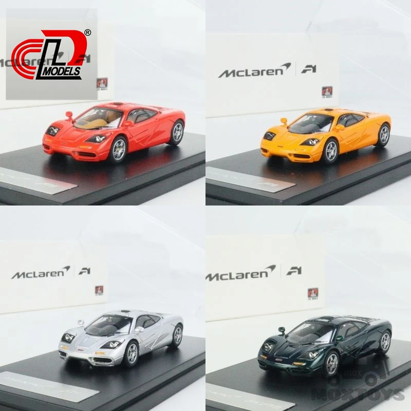 

ЖК-дисплей 1:64 McLaren F1 Scarlet оранжевый серебристый XP зеленый литая модель автомобиля
