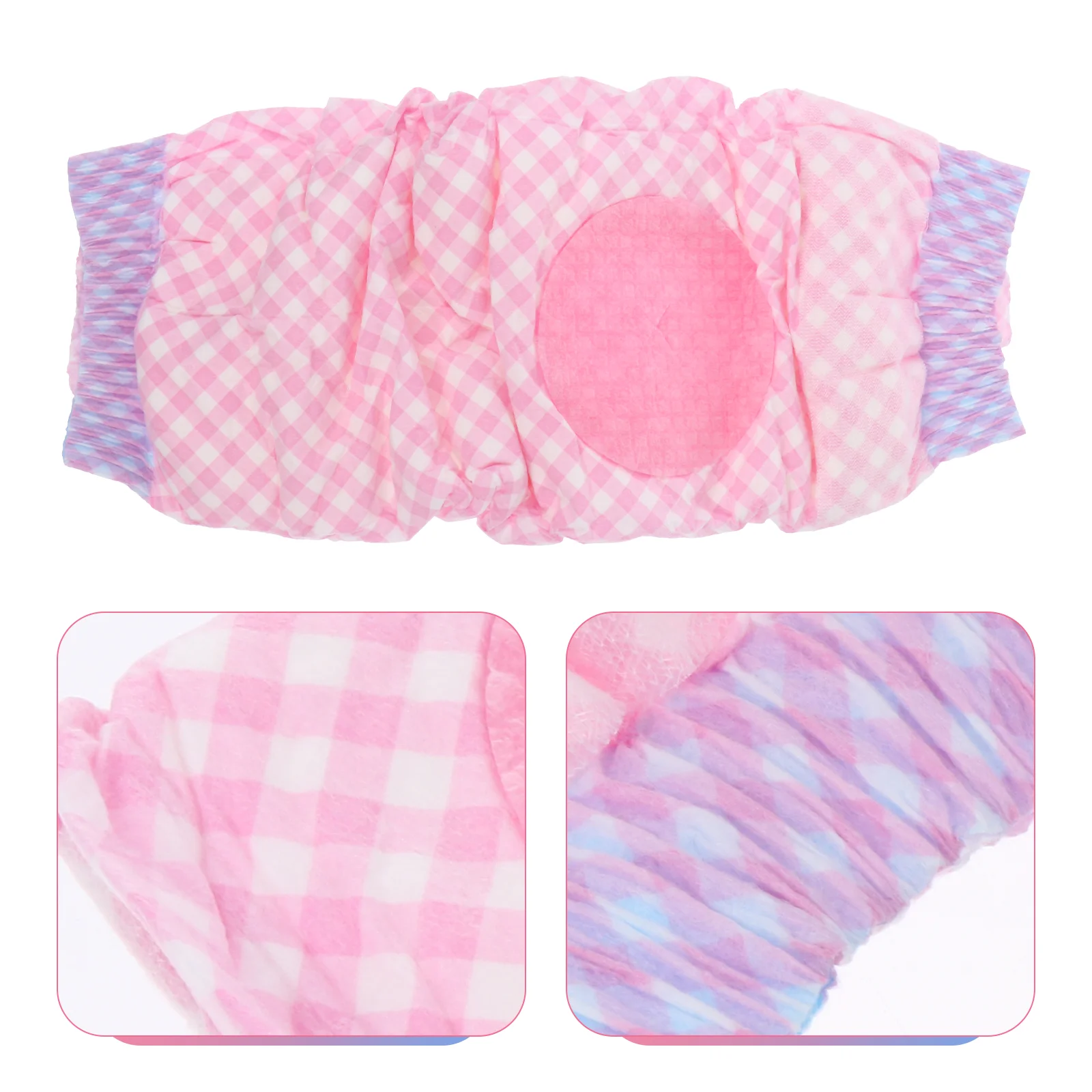 

12 Pcs Doggie Diapers Dogs Pet Disposable Absorbent Female Physiological Pants Xs Puppy