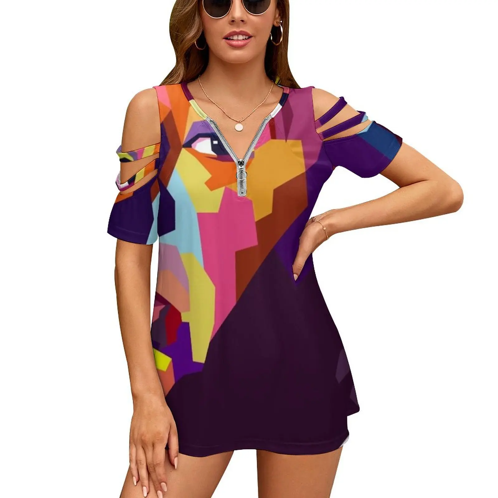 Женская футболка Альфреда Хичкока весенне-летние футболки с принтом разных